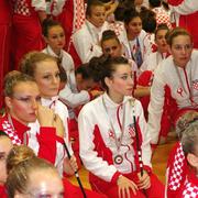 U imu Hrvatske reprezentacije bile su i mažoretkinje iz Nove Gradiške