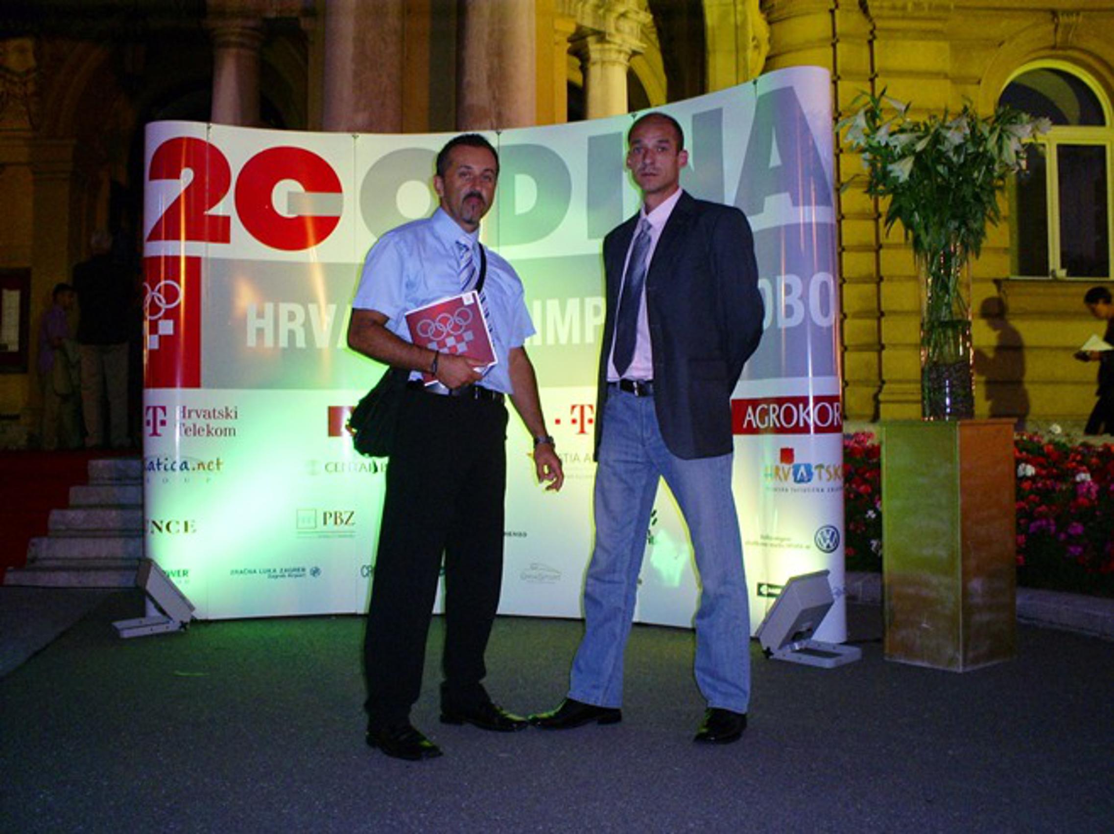 Tomašević (lijevo) je bio jedini brodski predstavnik na Velikom festivalu sporta