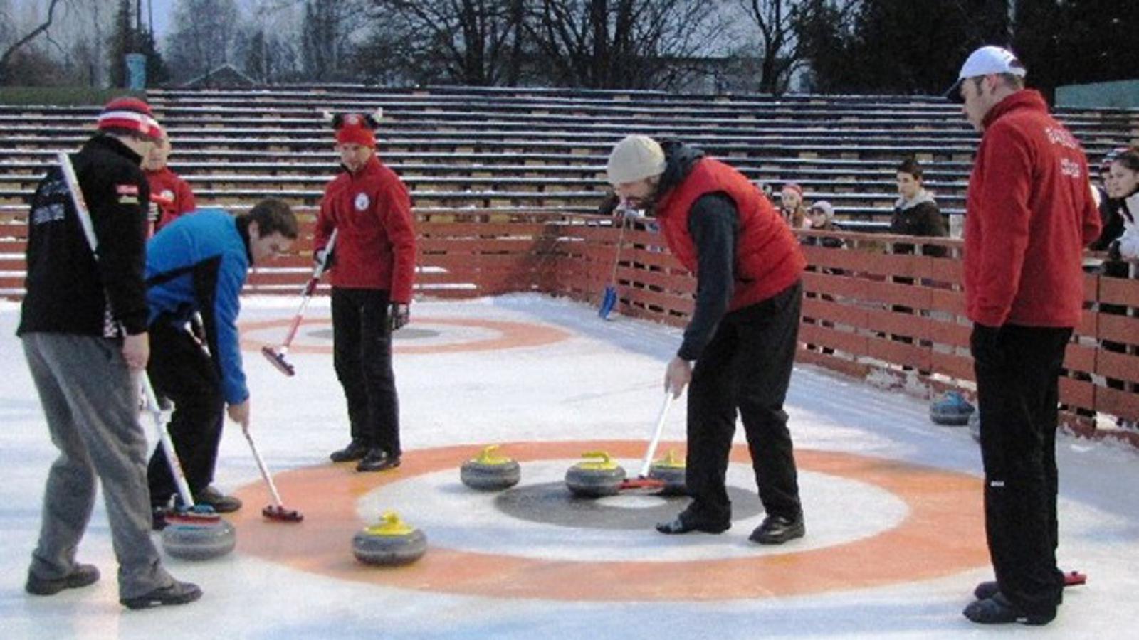 Detalj s prošlogodišnjeg natjecanje u curlingu u ŠRC Klasije