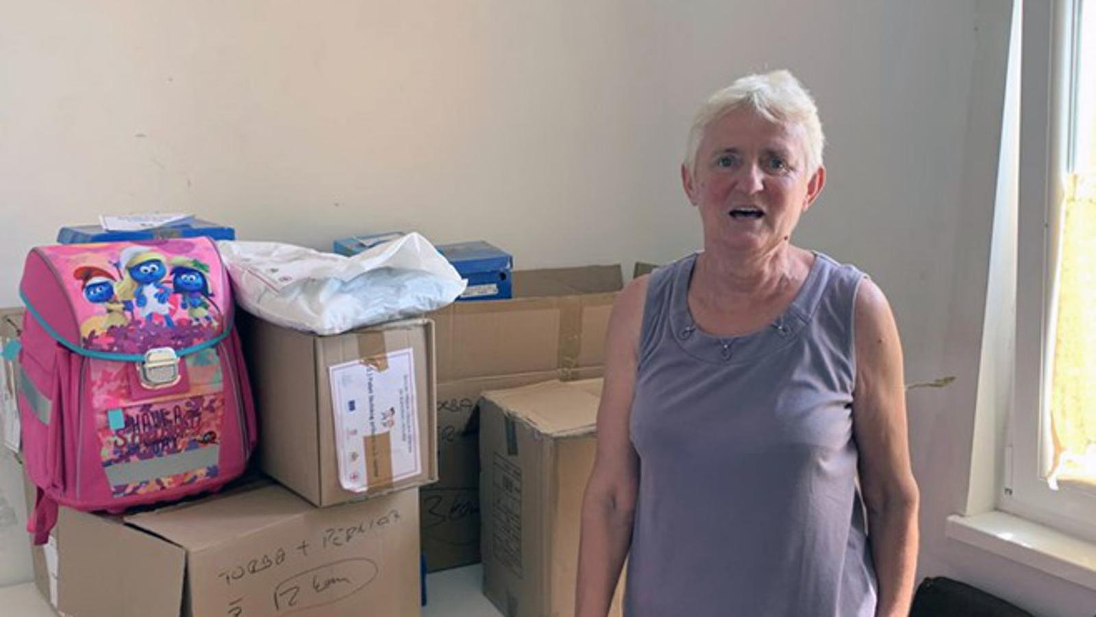 Podjela školskog pribora i opreme u općini Sibinj učenicima iz socijalno ugroženih obitelji.