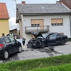 Prometna nesreća u Ulici hrvatskih branitelja u Požegi