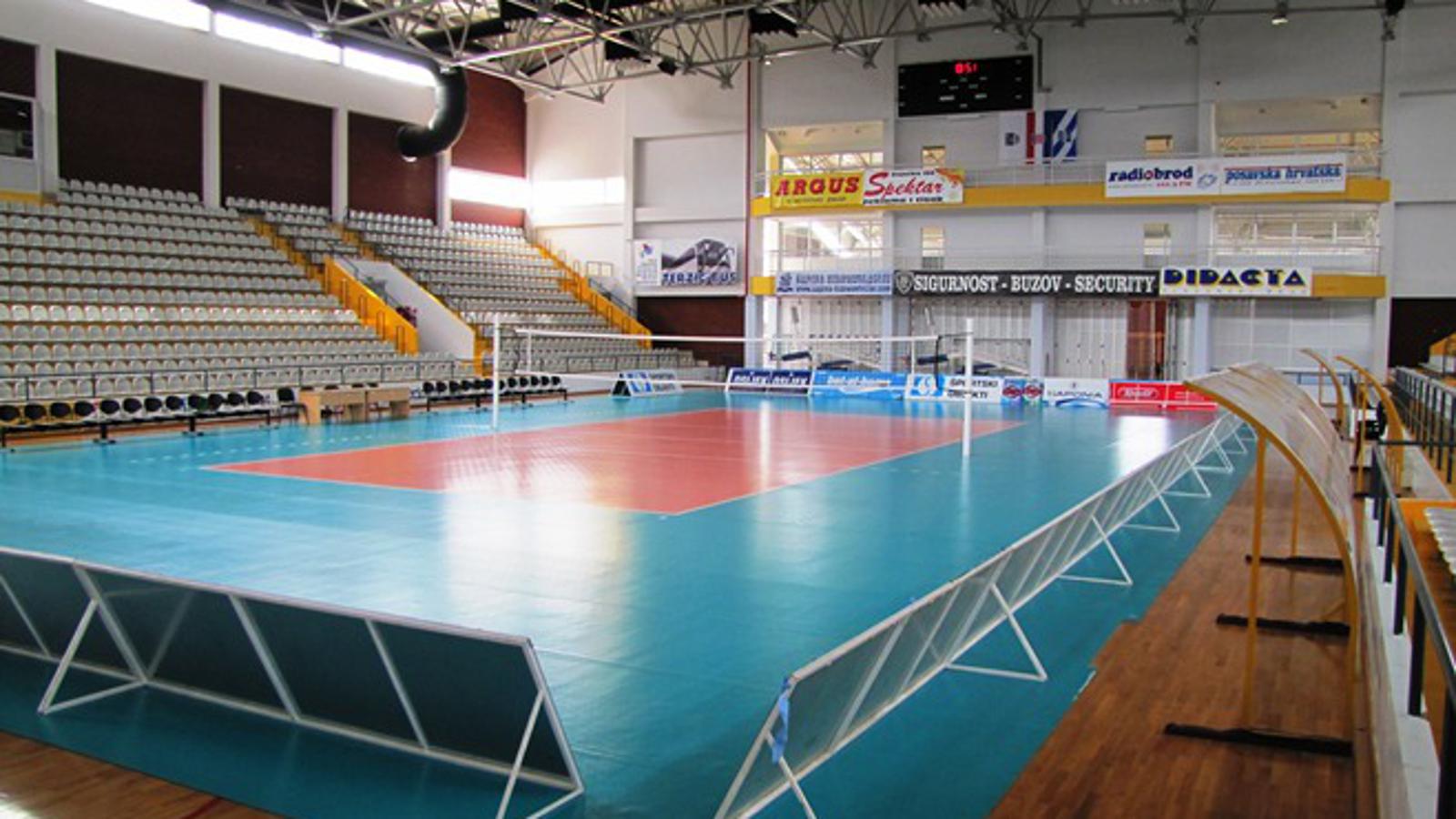 Velika dvorana Vijuš spremna dočekuje odbojkašice i odbojkaše Hrvatske