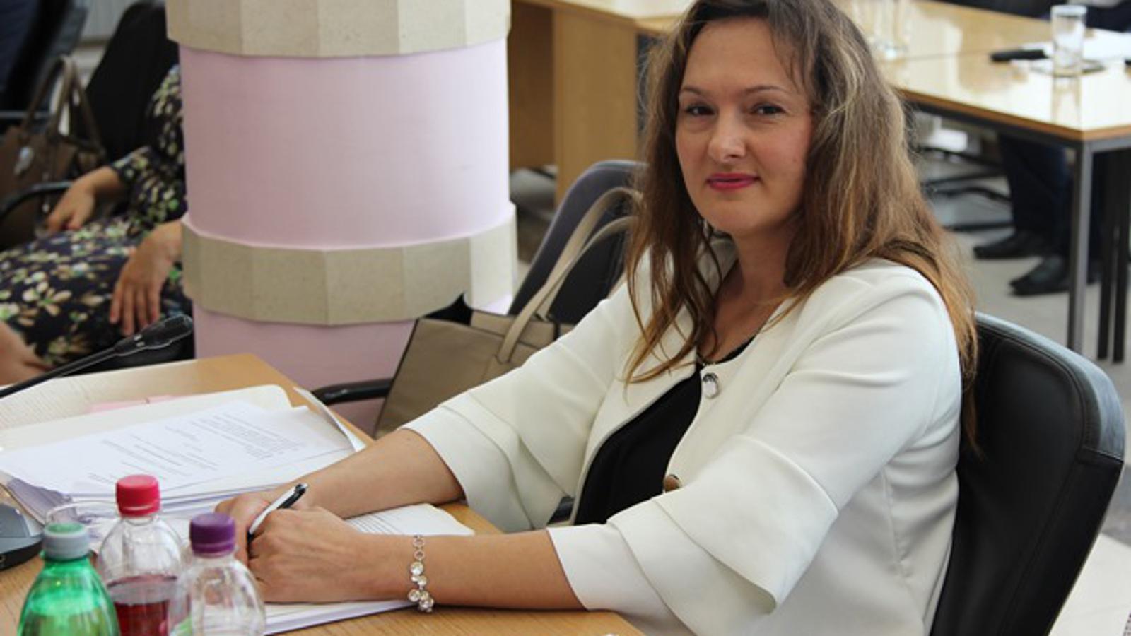 Ružica Vukovac na sjednici Županijske skupštine