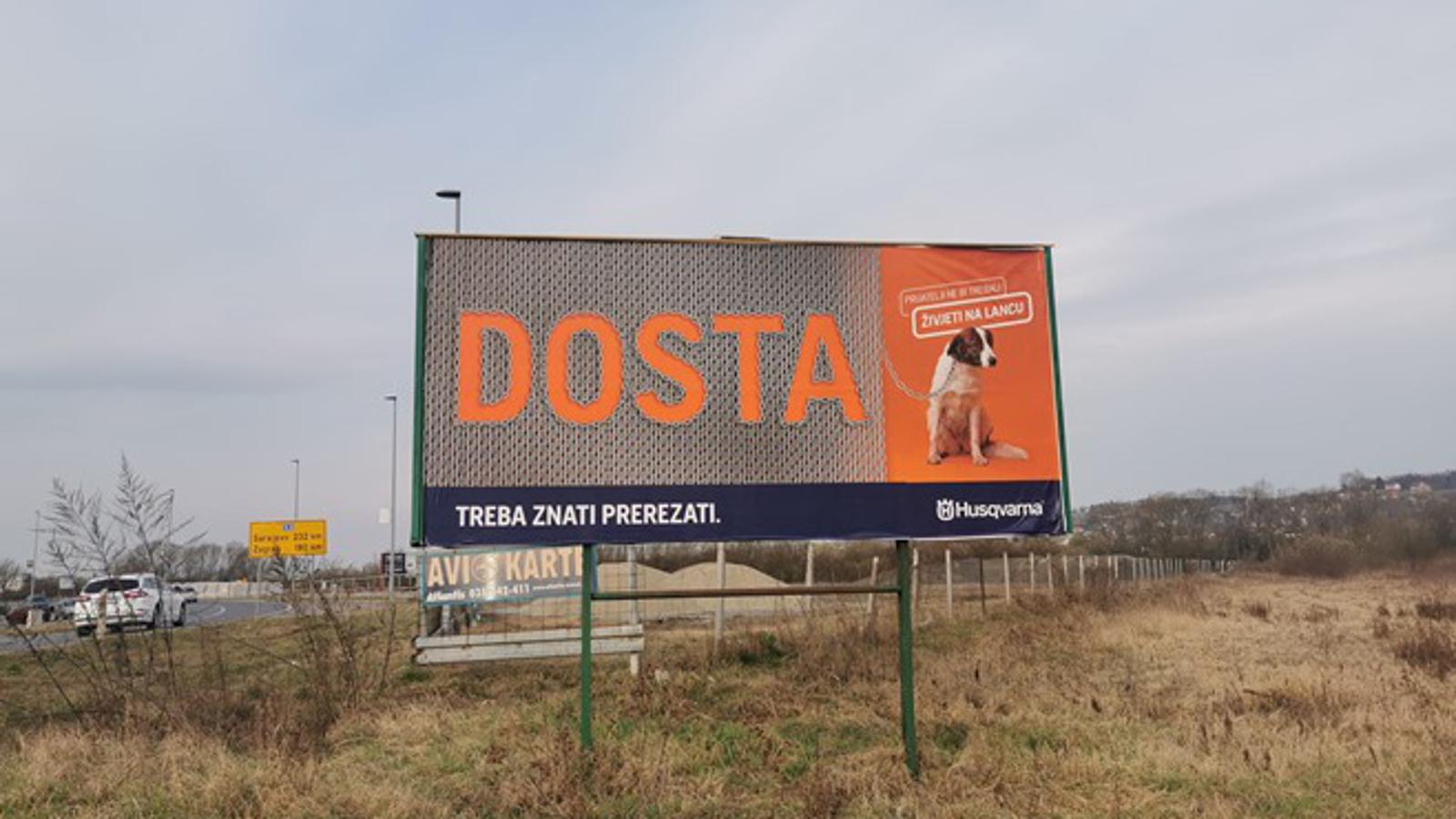Plakati na slavonskobrodskim ulicama