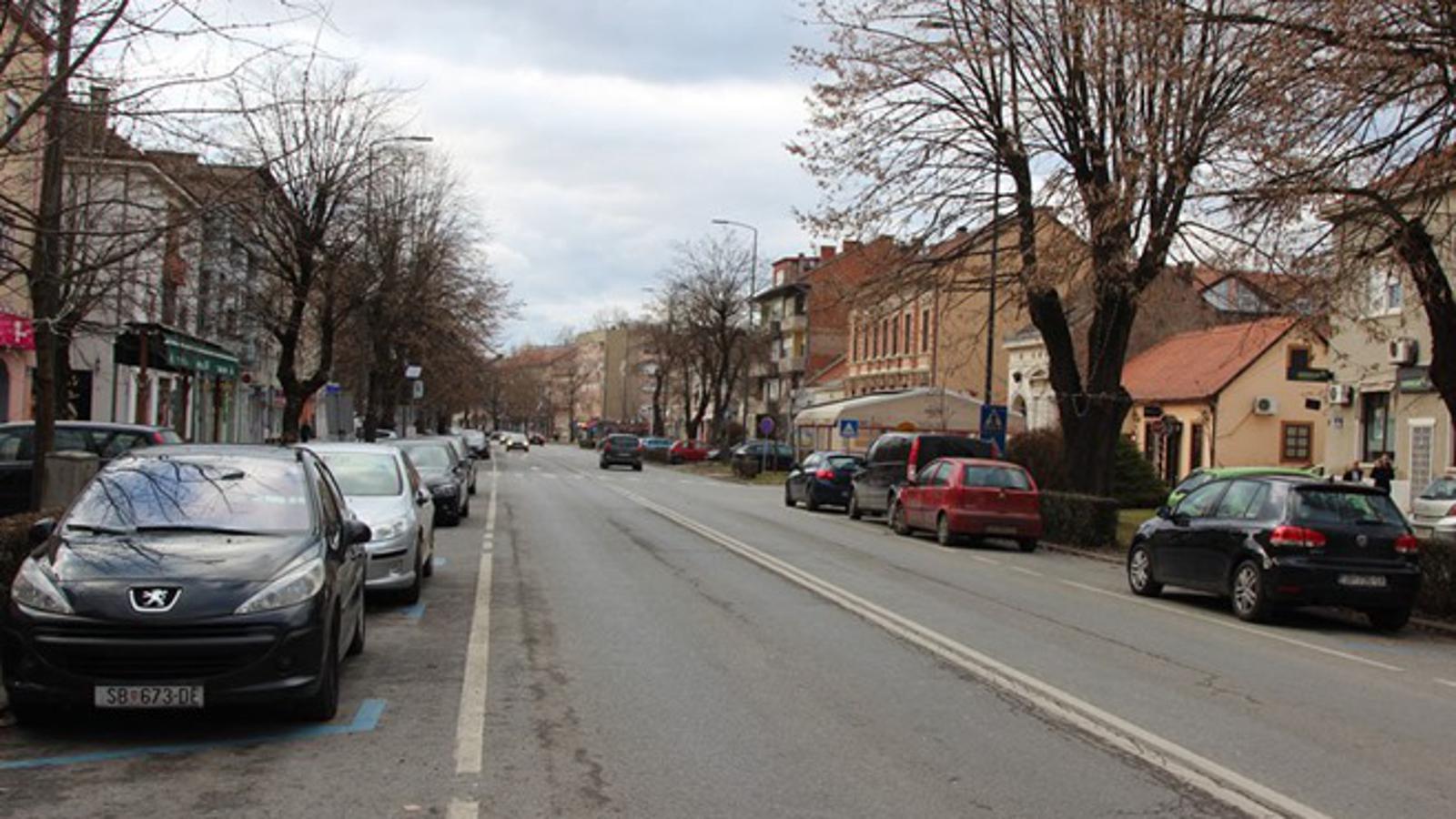 Ulica Petra Krešimira IV u Slavonskom Brodu