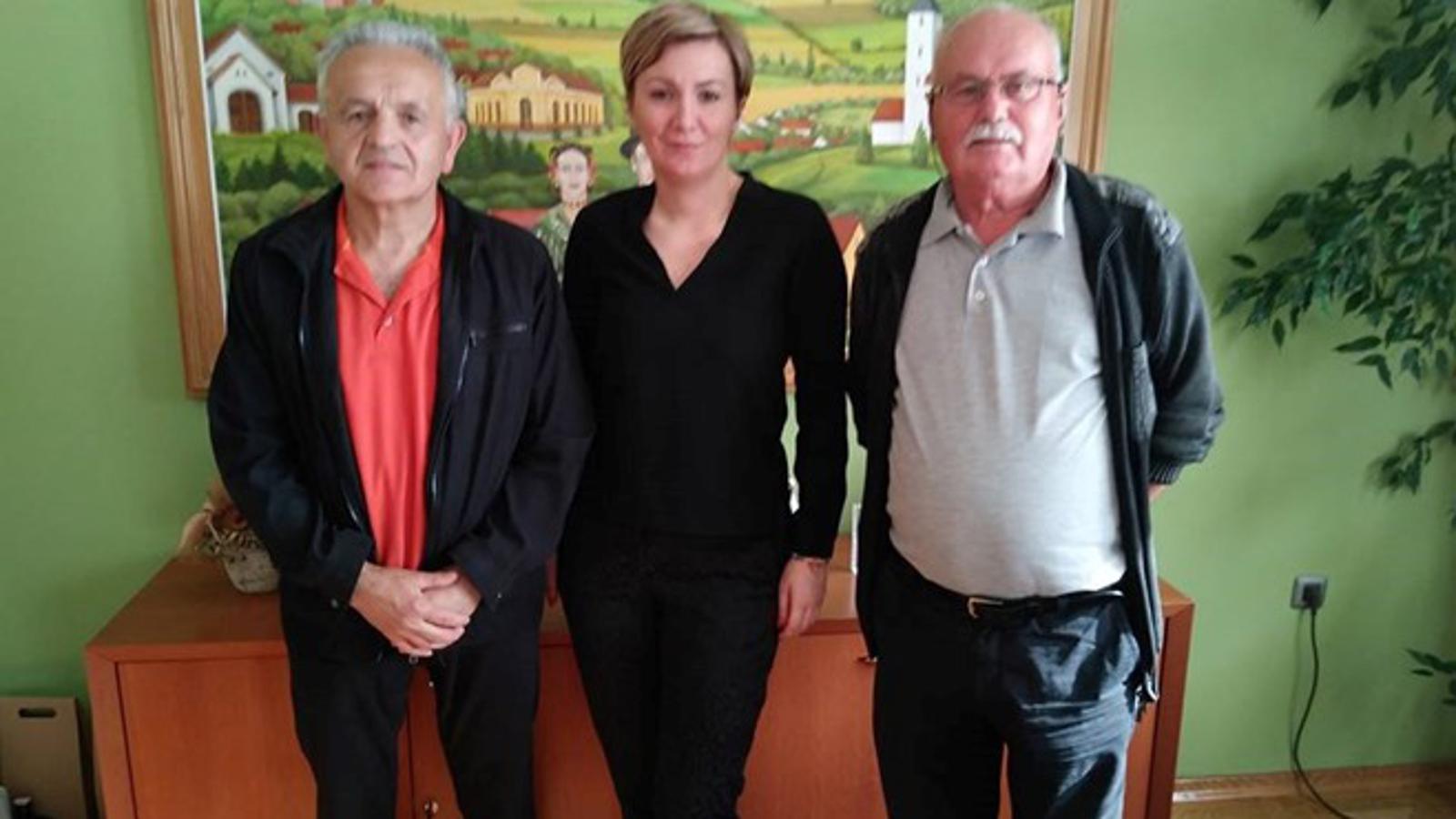 Sastanak predstavnika Udruge i načelnice Antonije Jozić