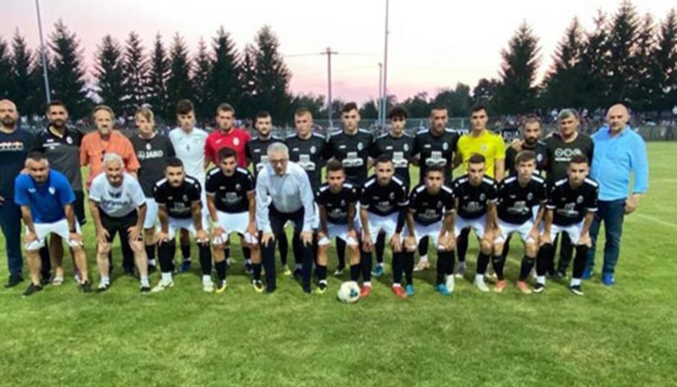 NK Marsonia uoči utakmice u Garčinu.