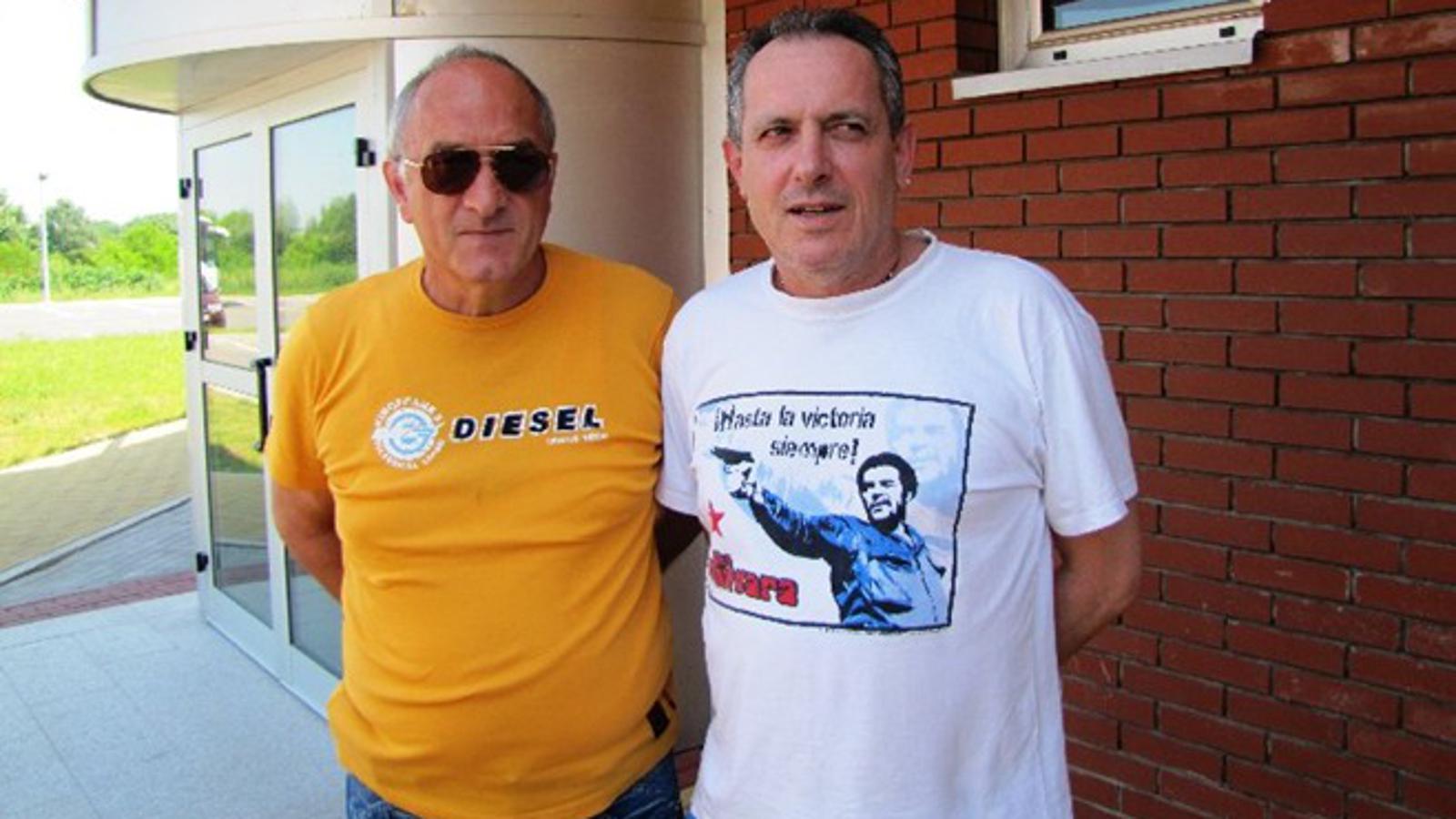 Davorin Bašić (lijevo) i Senad Baranja