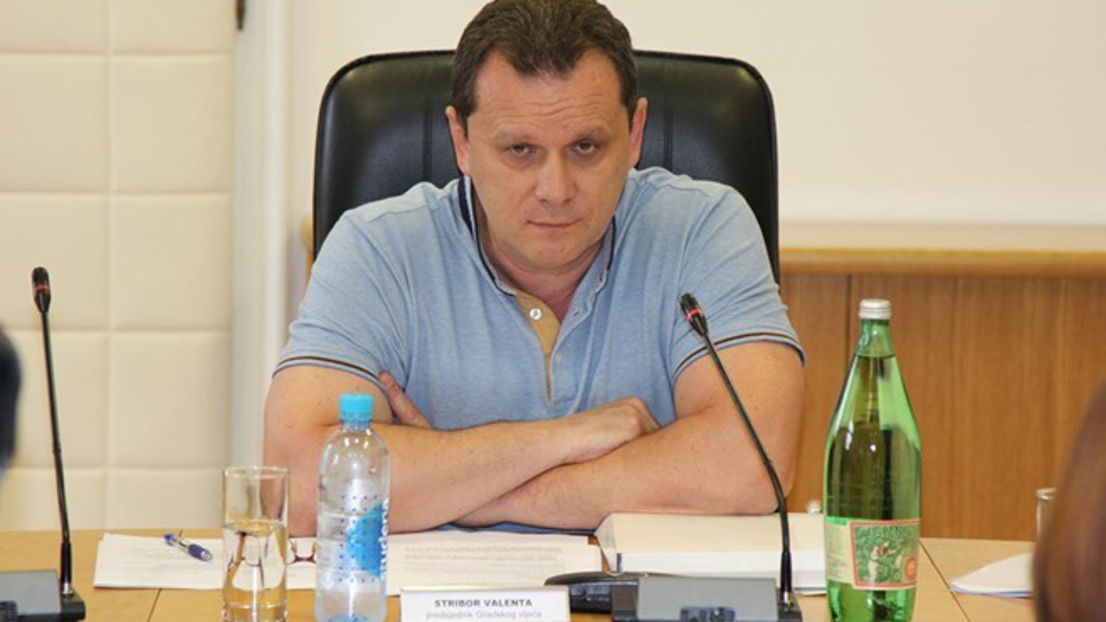 Stribor Valenta u Gradskom vijeću 