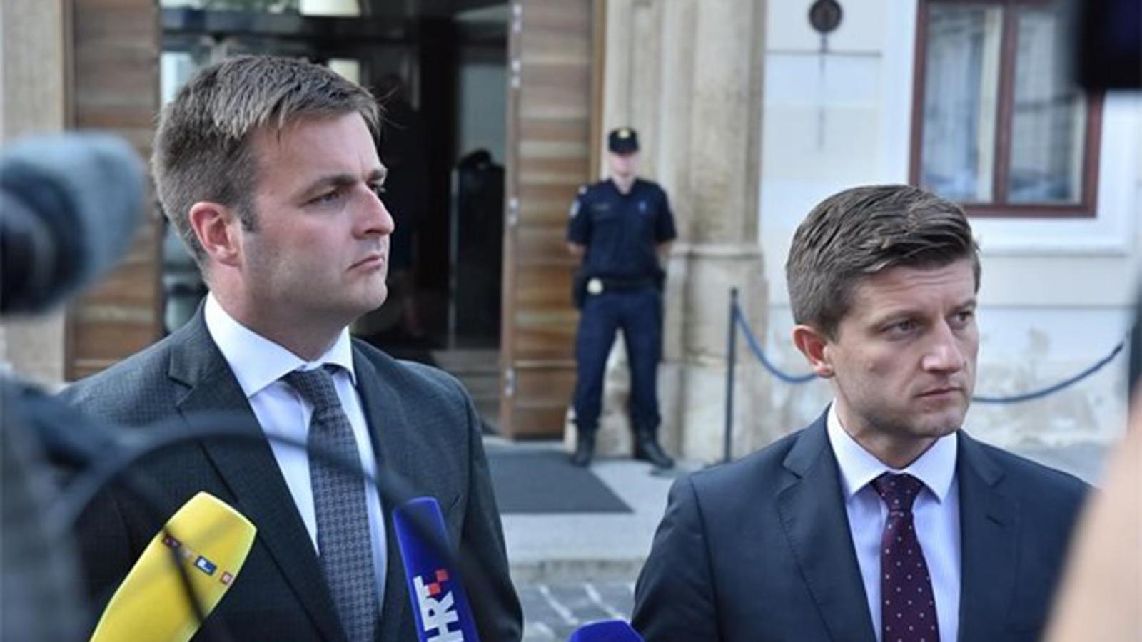 Ministri Tomislav Ćorić i Zdravko Marić