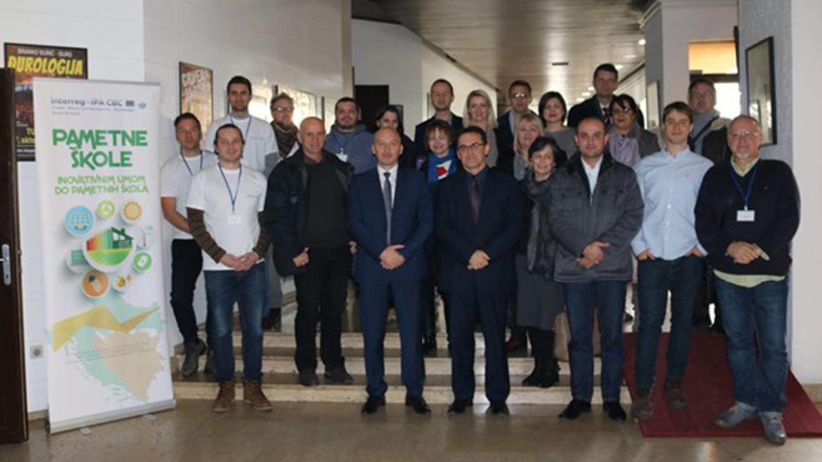 Sudionici otvorenja natjecanja iz BPŽ