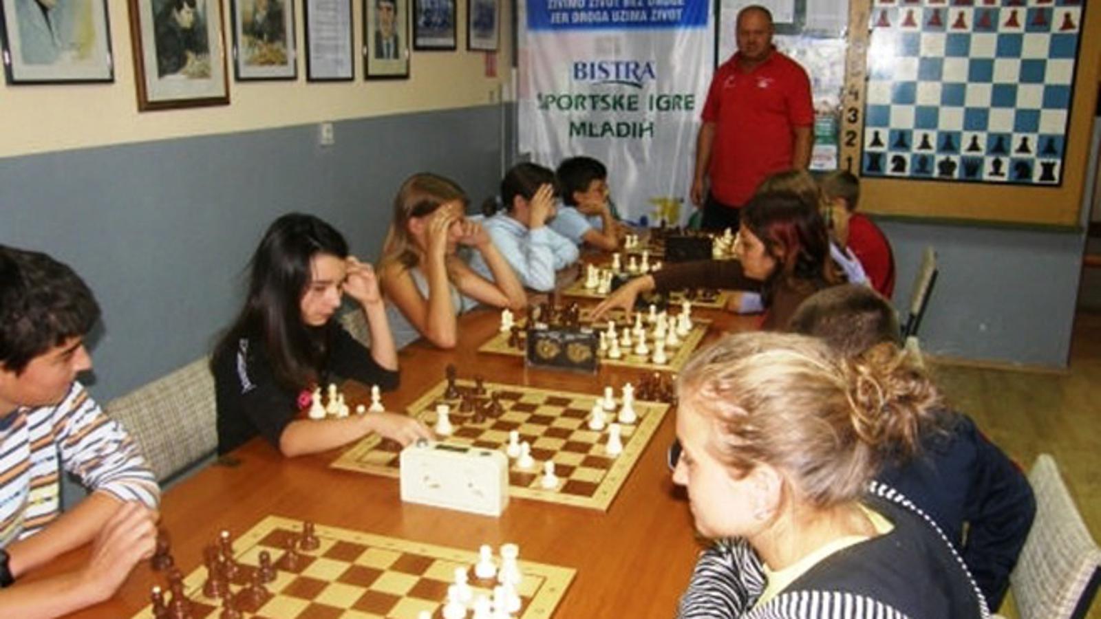 Detalj s izlučnog natjecanja za Sportske igre mladih 