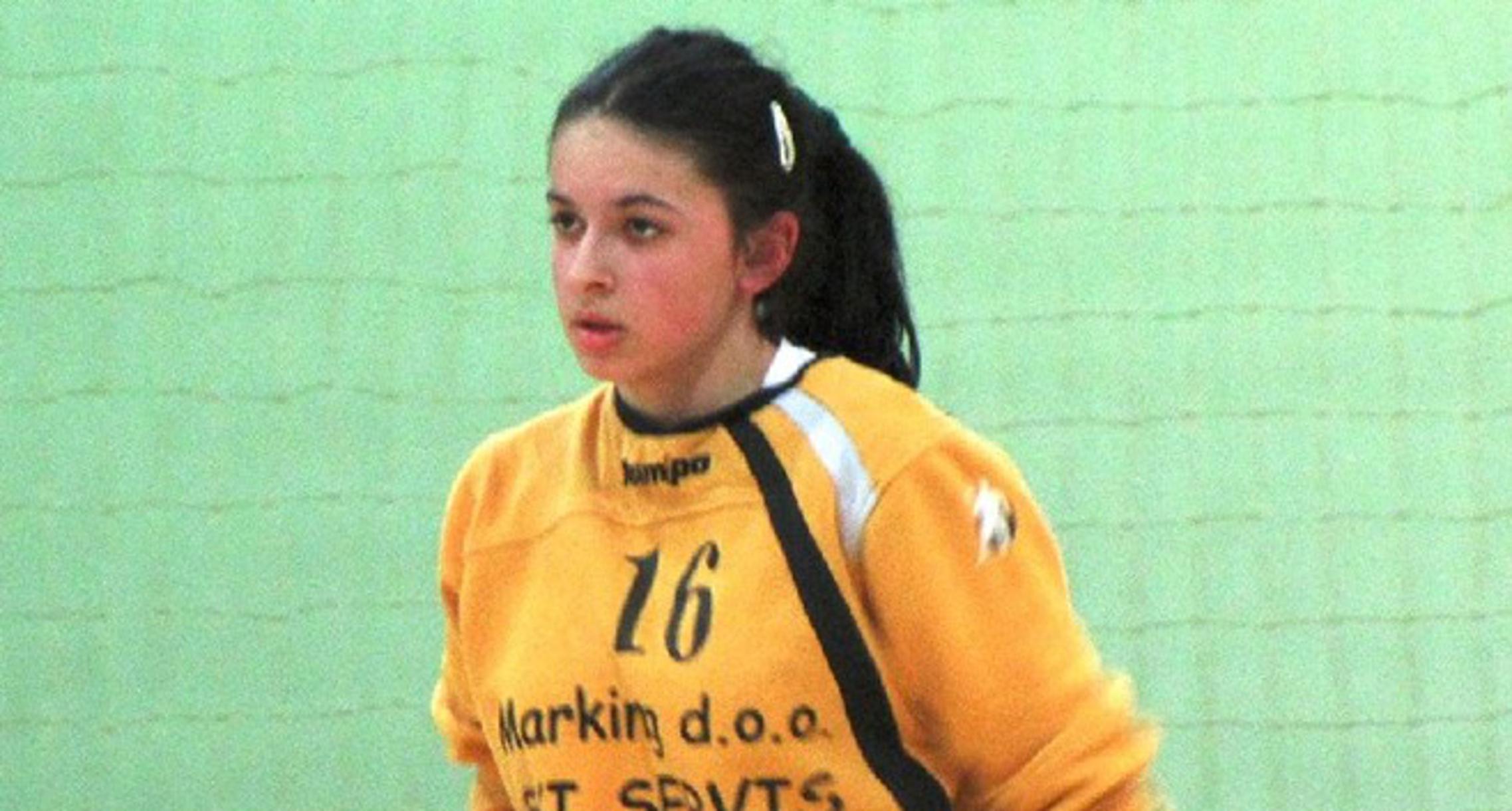 Lana Lončar, vratarka Brod Gymnasiuma