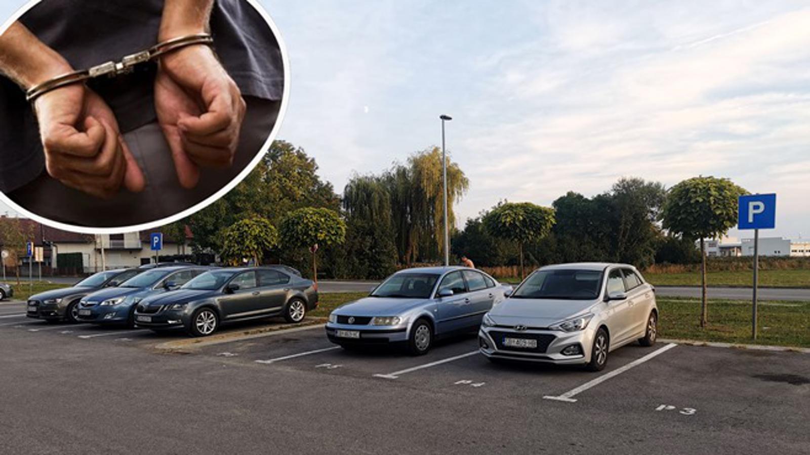 Parkiralište u Ulici Vida Došena