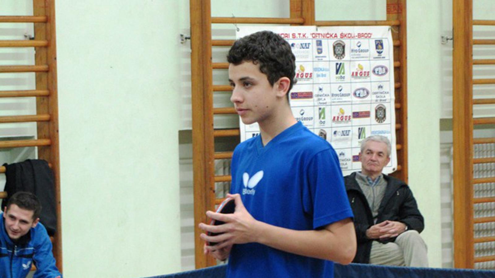 Filip Jurković- jedan od favorita juniorskog dijela turnira