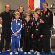 Taekwondo klub Brod prije nastupa u Skradinu