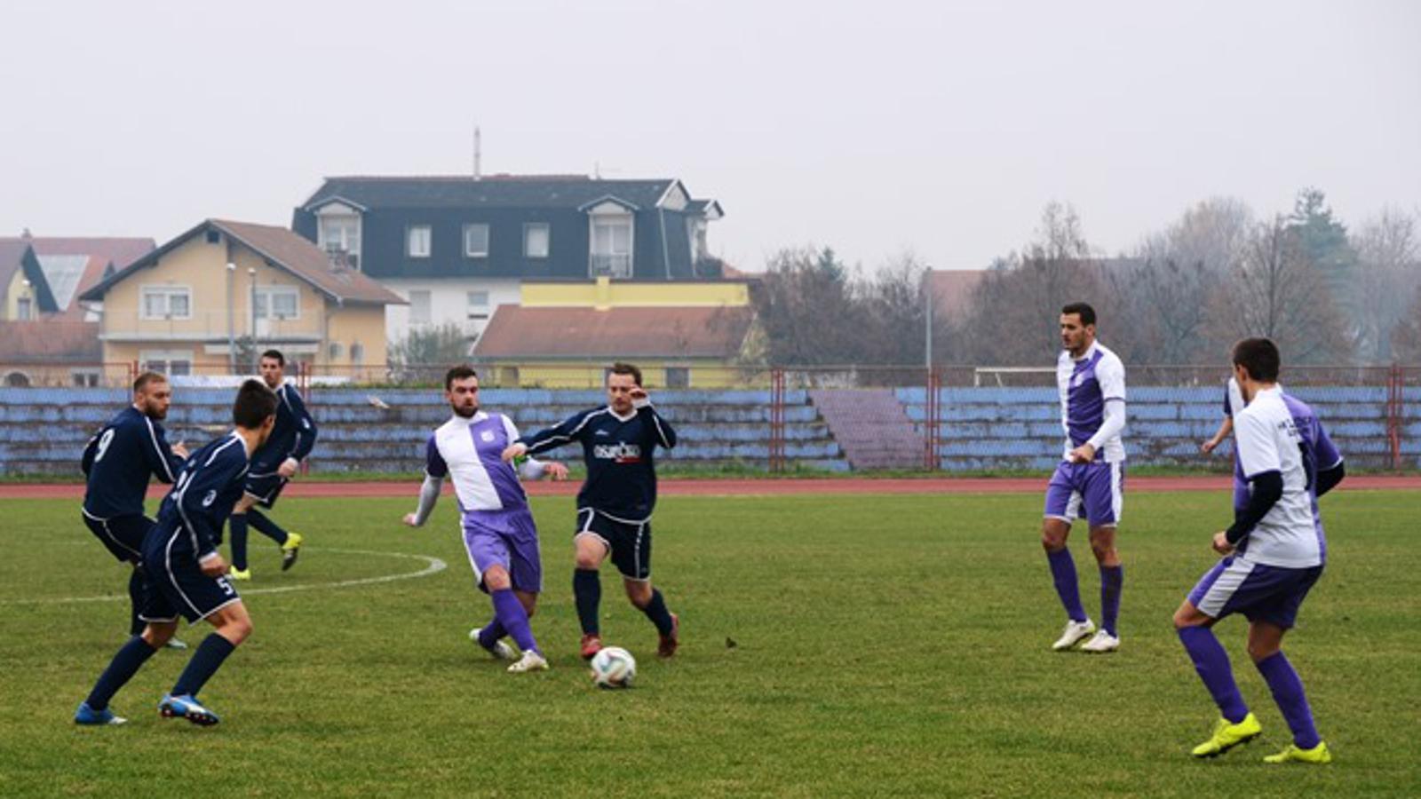 Detalj iz današnje utakmice Željezničar - Mladost Antin
