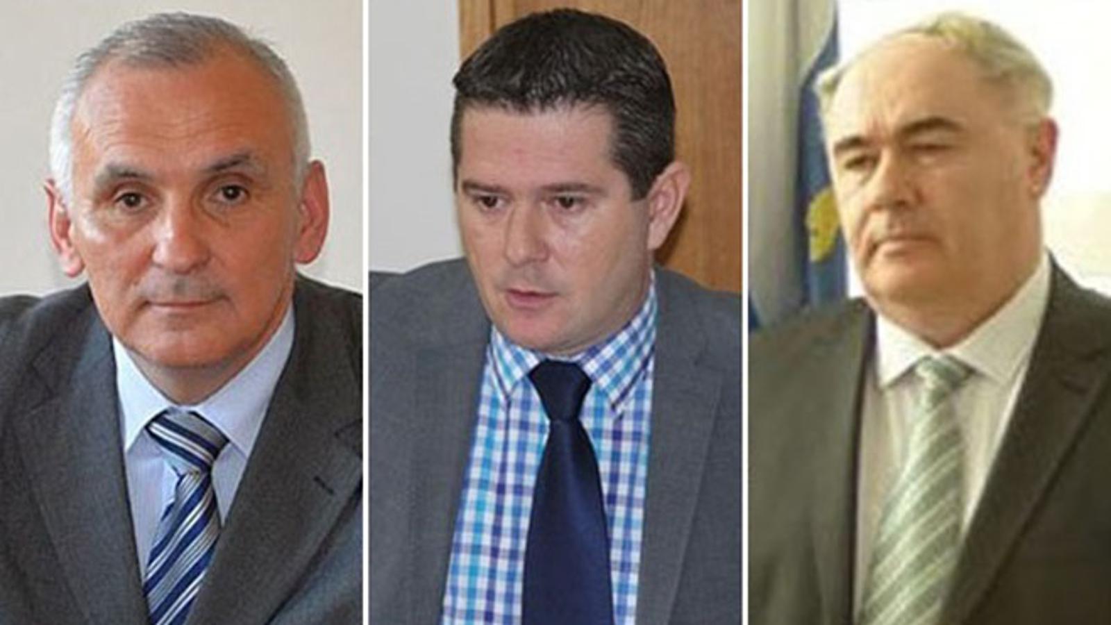 S lijeva na desno: Mirko Živić, Vedran Pavelić i Pavo Garić