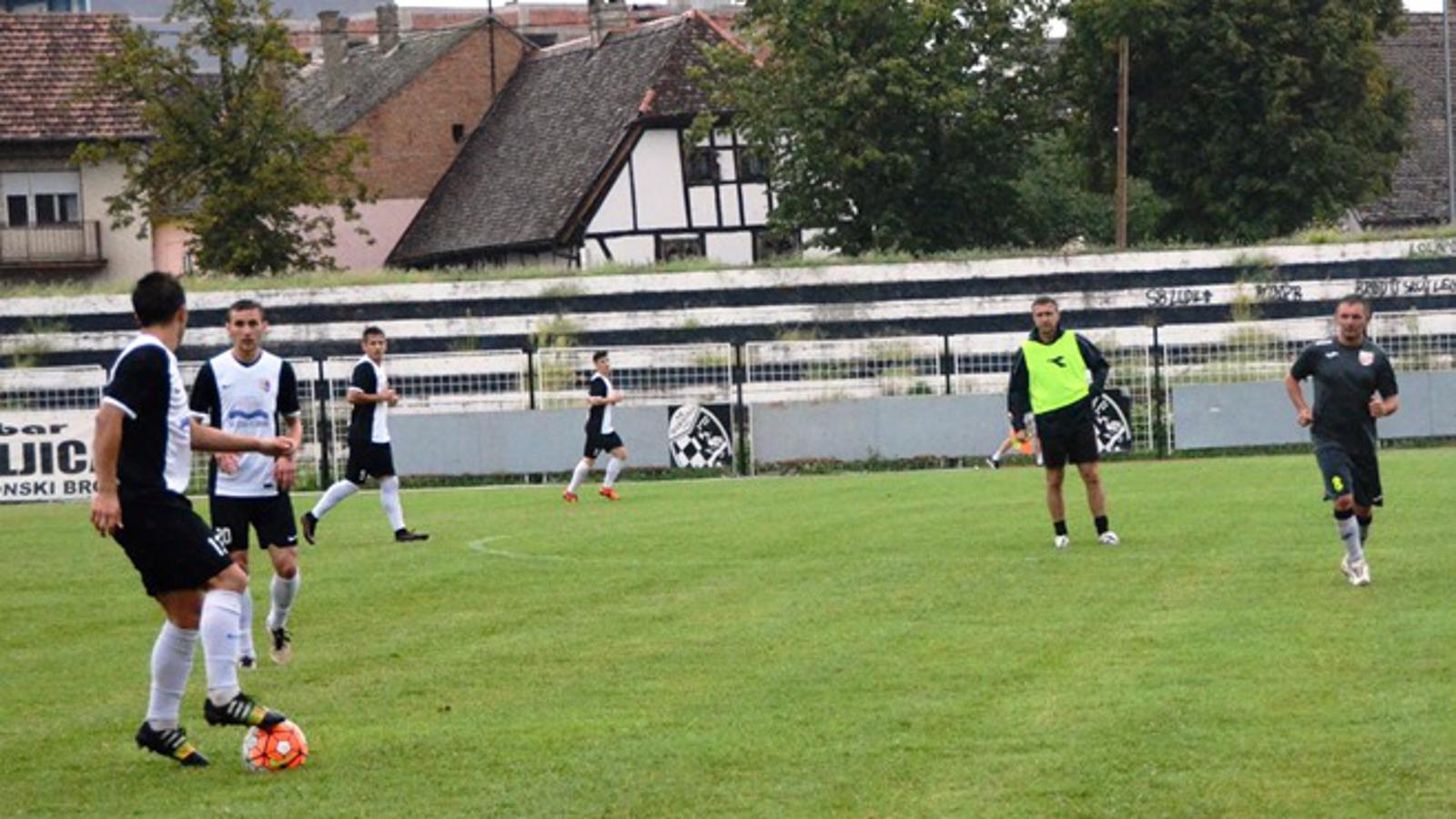 Detalj s današnje utakmice na Stadionu uz Savu