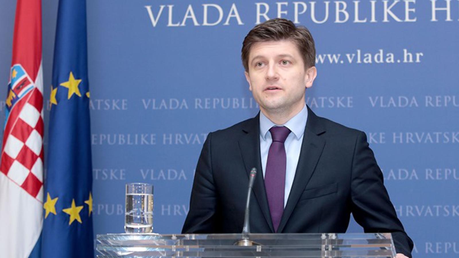 Ministar financija Zdravko Marić