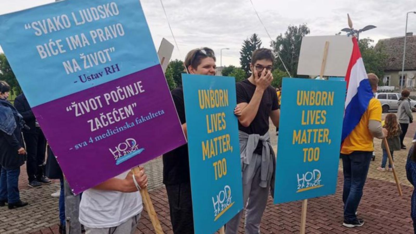 Hod za život u Slavonskom Brodu 2021.