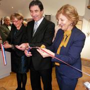Stalni postav muzeja simbolično su otvorili ravnateljica Dragica Šuvak, gradonačelnik Ivan Roštaš i 