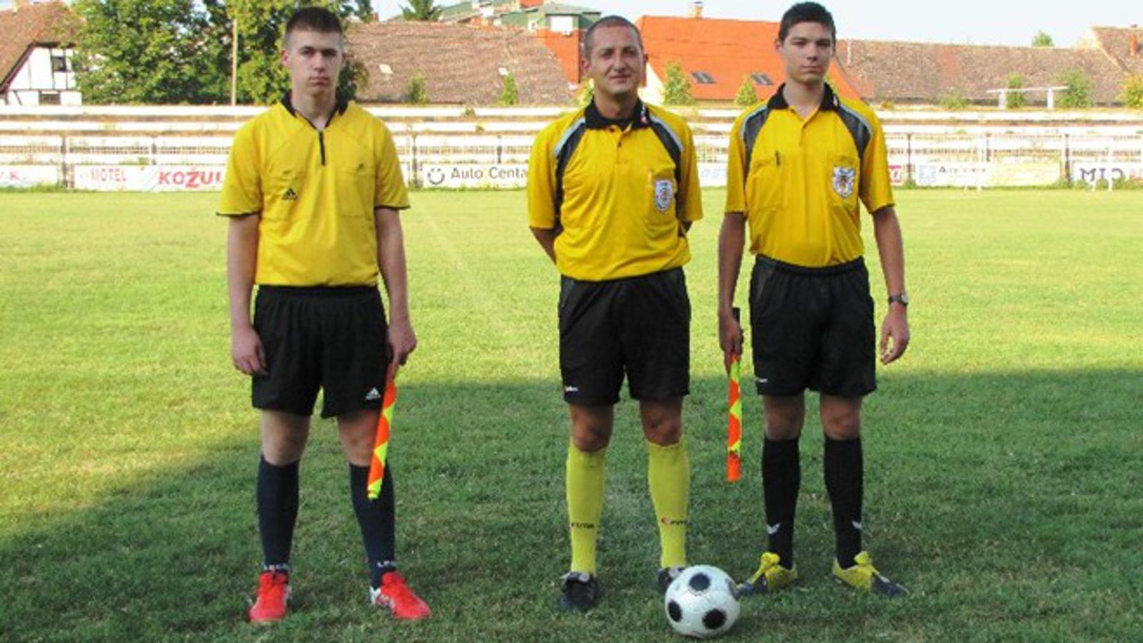 Suci Krešimir Grgurević (u sredini, 3. HNL), Mihael Maksimčuk i Toni Cvijović (2. i 3. ŽNL)