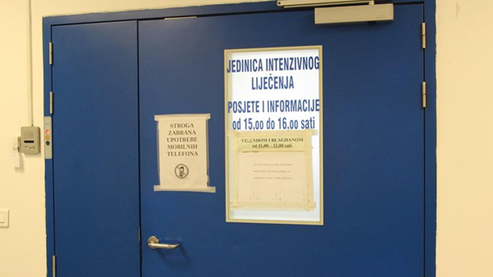 Odjel na kojem se nalazi ozlijeđeni mladić