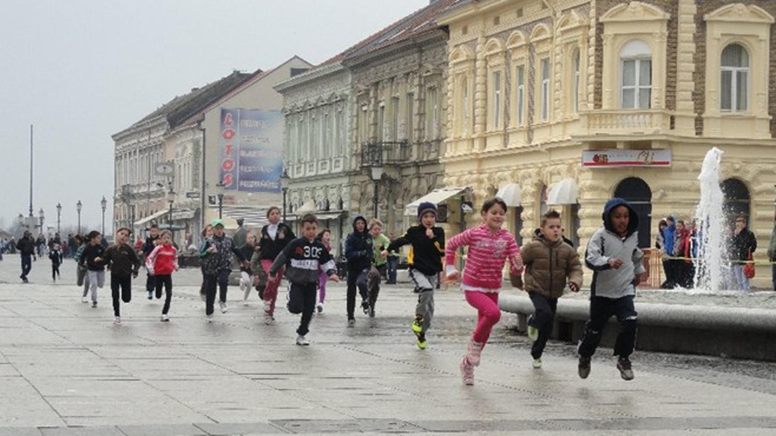 Mladi su s radošću istrčali svoje dionice