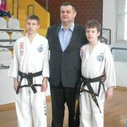 Kristijan i Tomislav Katušić s predsjednikom Damičevićem