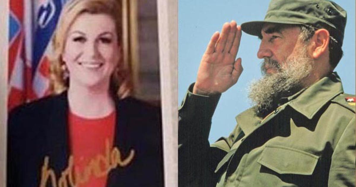 Kult ličnosti Fidela Kastra ili Kolinde Grabar Kitarović | Plusportal