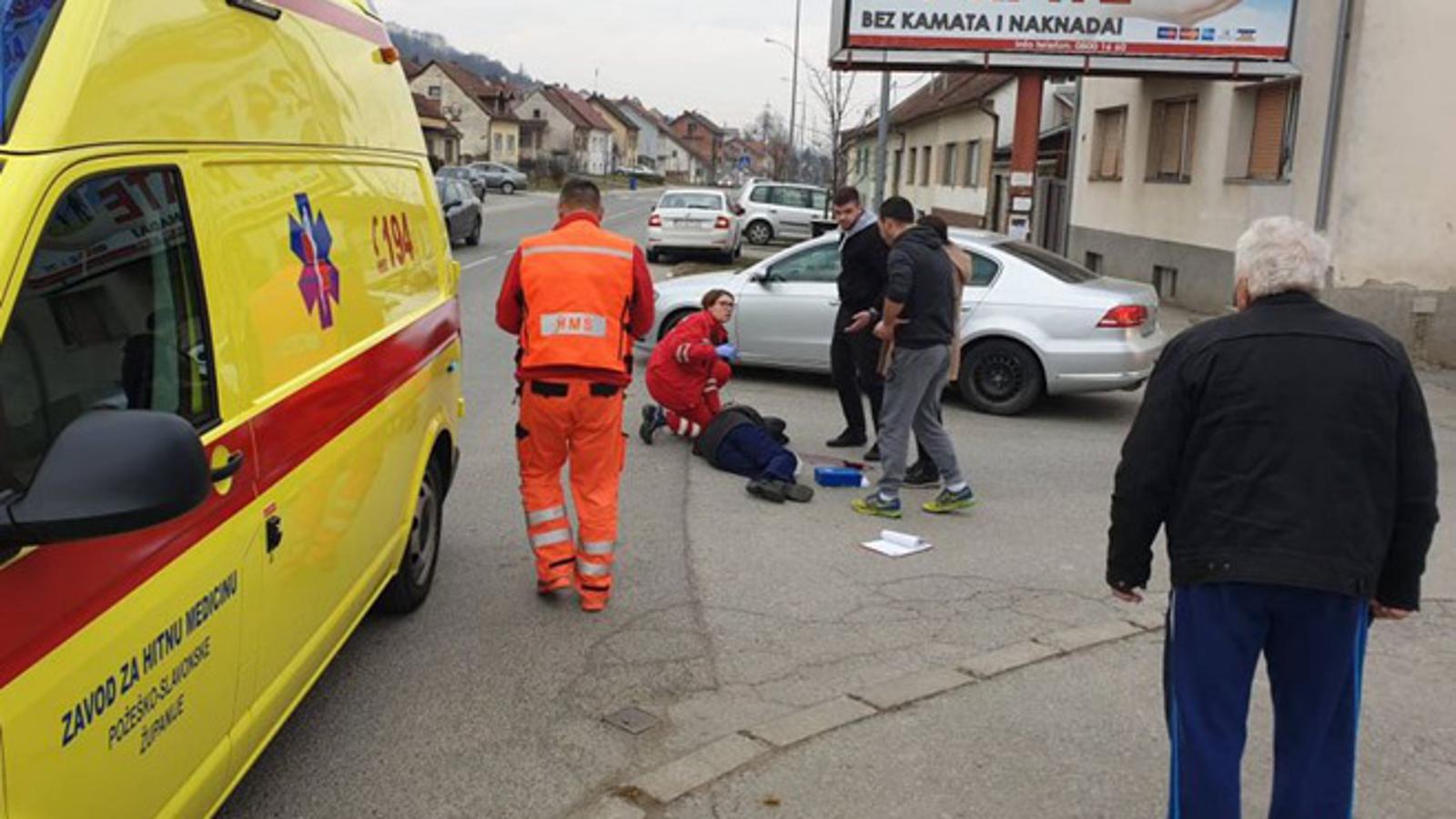 Nesreća u požeškoj Dubrovačkoj ulici
