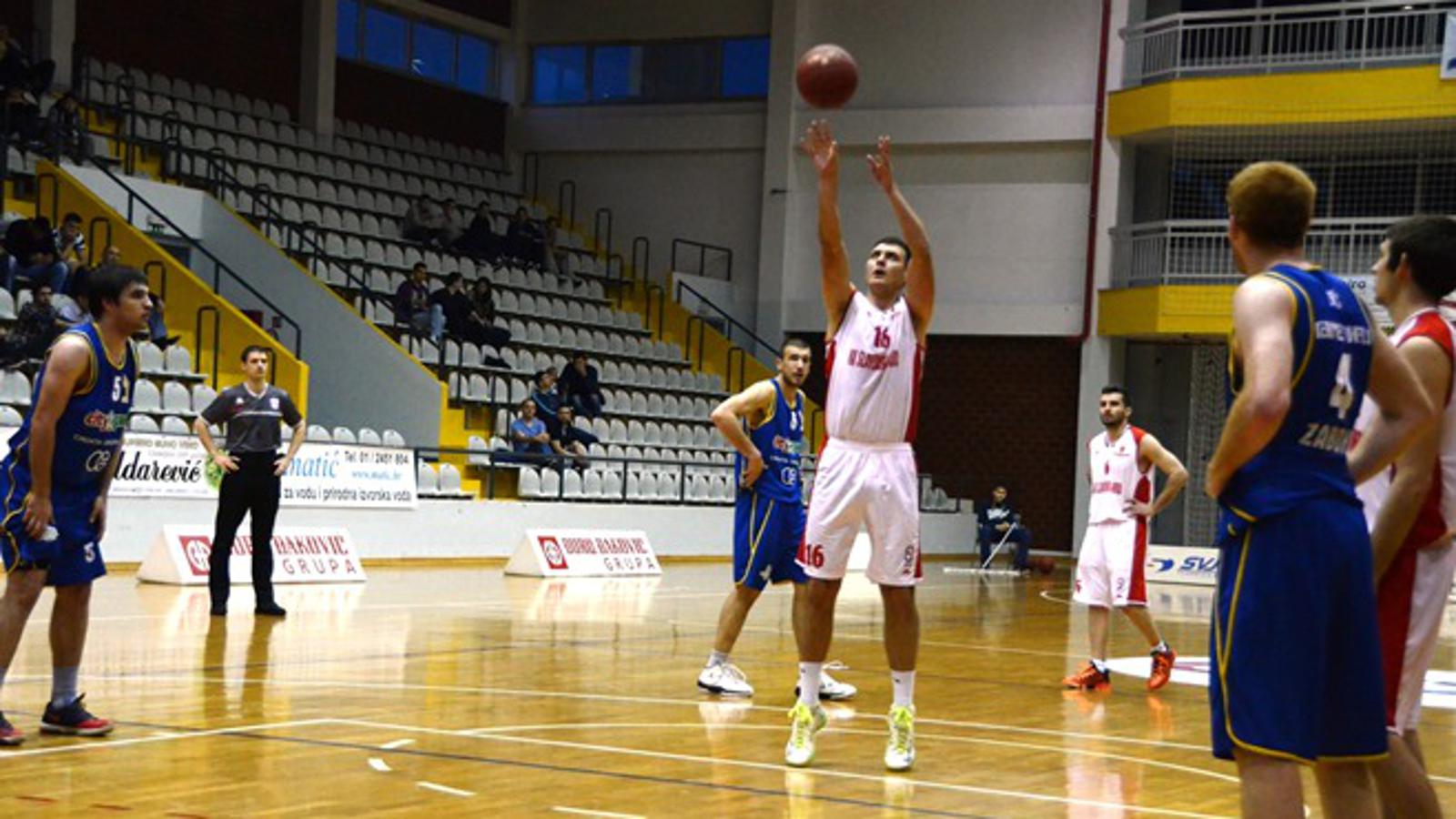 Bruno Čelebija (na liniji slobodnih bacanja), uz Franka Šangu najefikasniji u Križevcima 