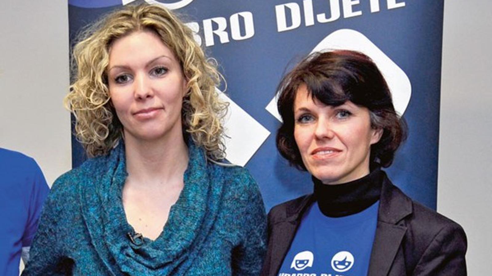 Đana Atanasovska i Jasminka Žužić