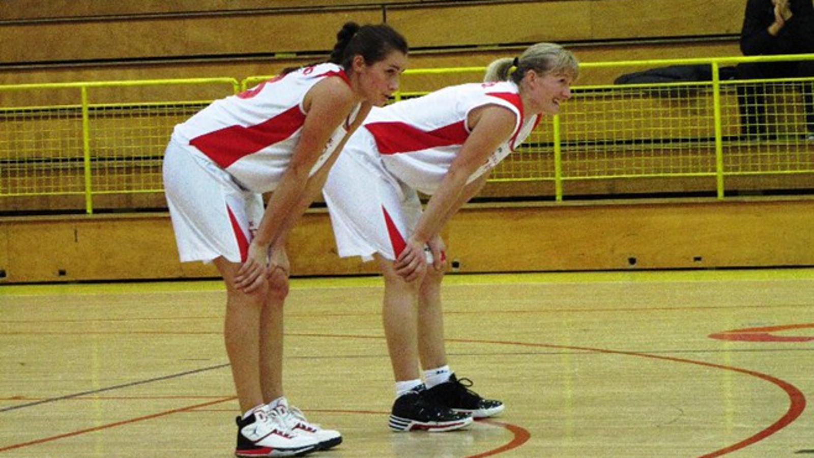 Ana Alar i Kristina Pehar - dvije najiskusnije košarkašice Broda