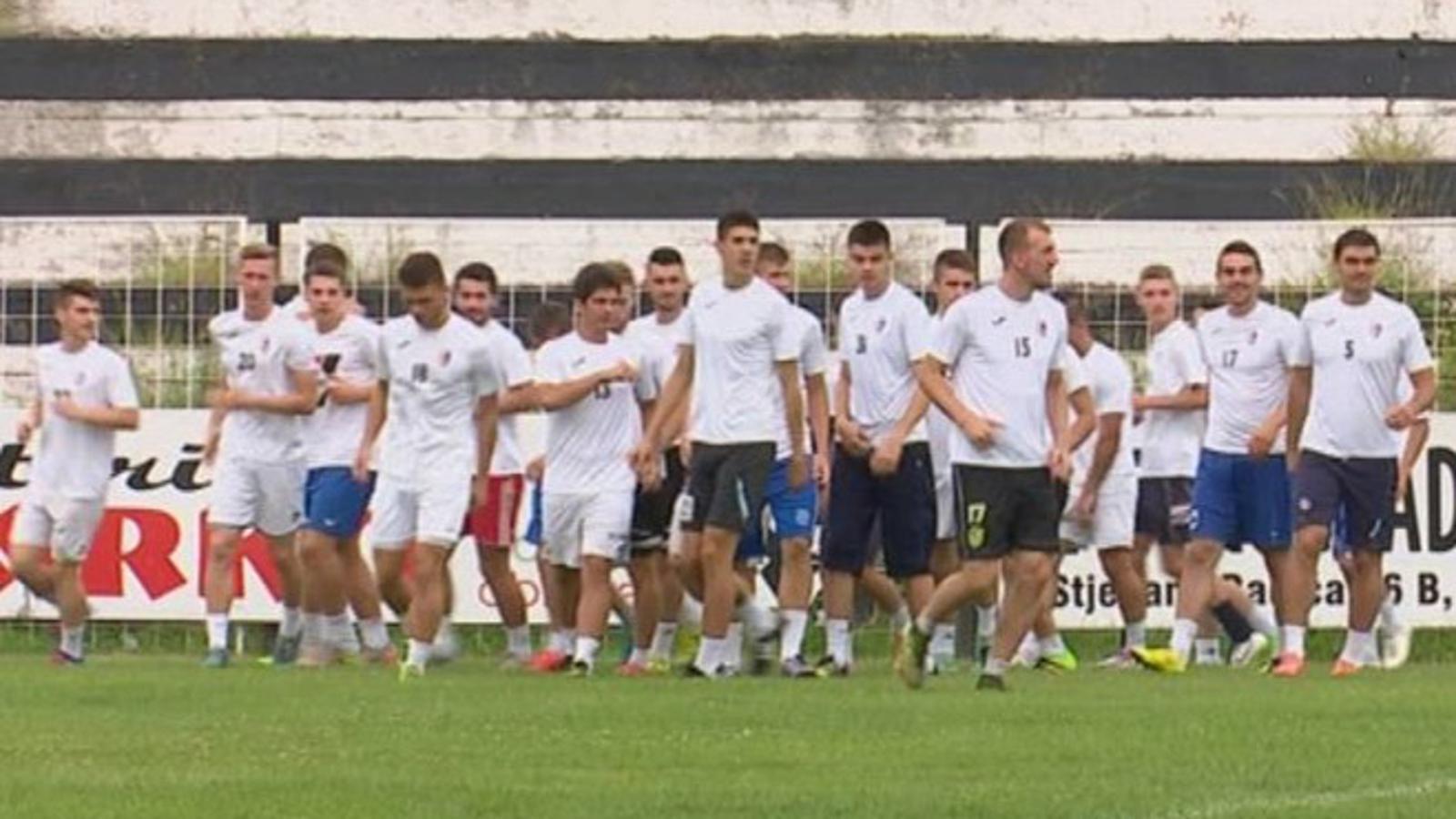 Igrači Marsonije na treningu