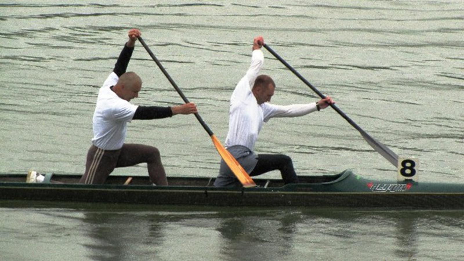 Detalj s Međunarodne kajak - kanu regate Slavonski Brod 2011