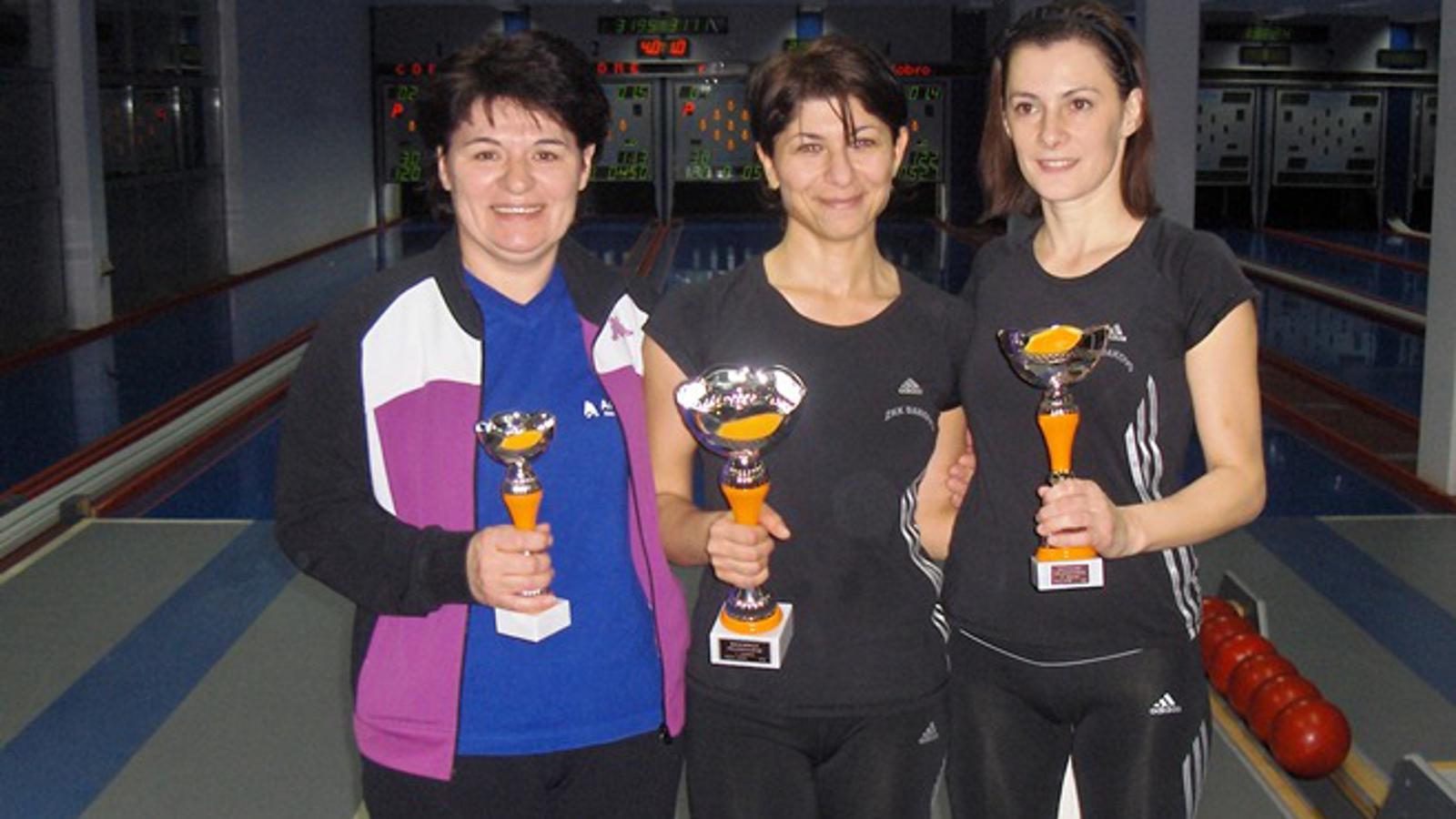 S lijeva: Ljubica Dokuzović, Julija Horvat i Dalija Perković