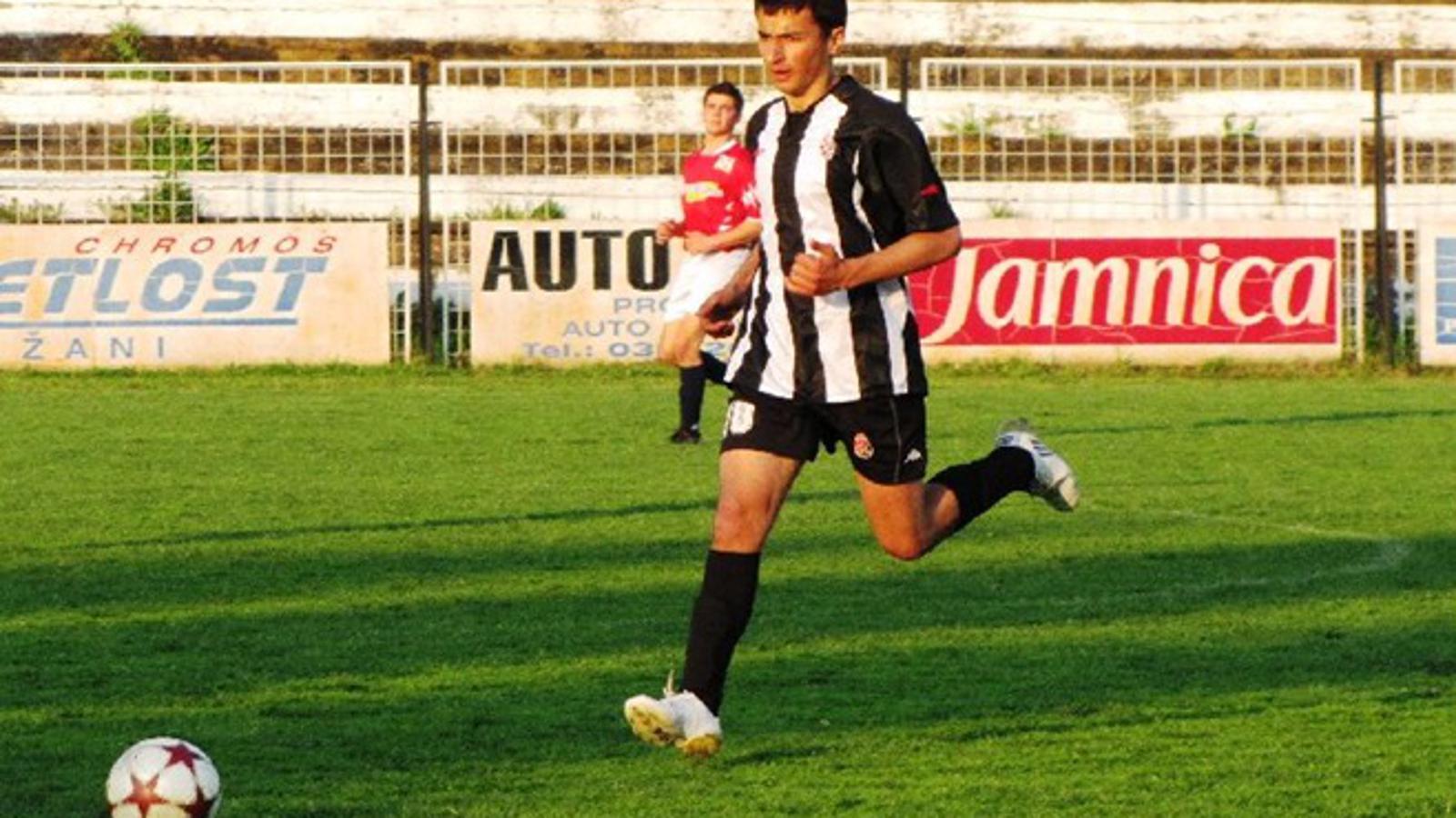 Igor Bratanić u prodoru prema vratima Slavena