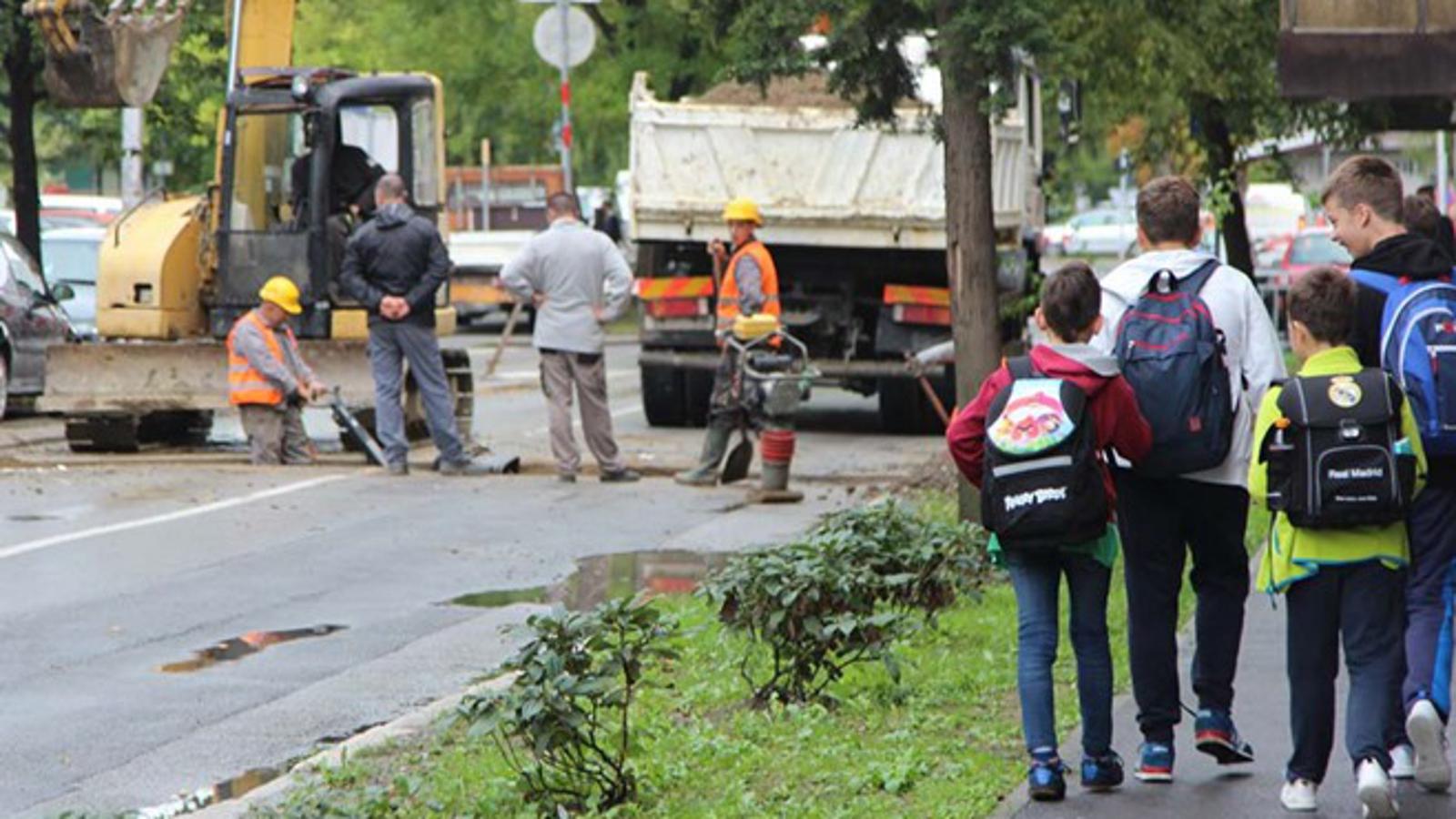 Radovi u Pilarevoj ulici u Slavonskom Brodu
