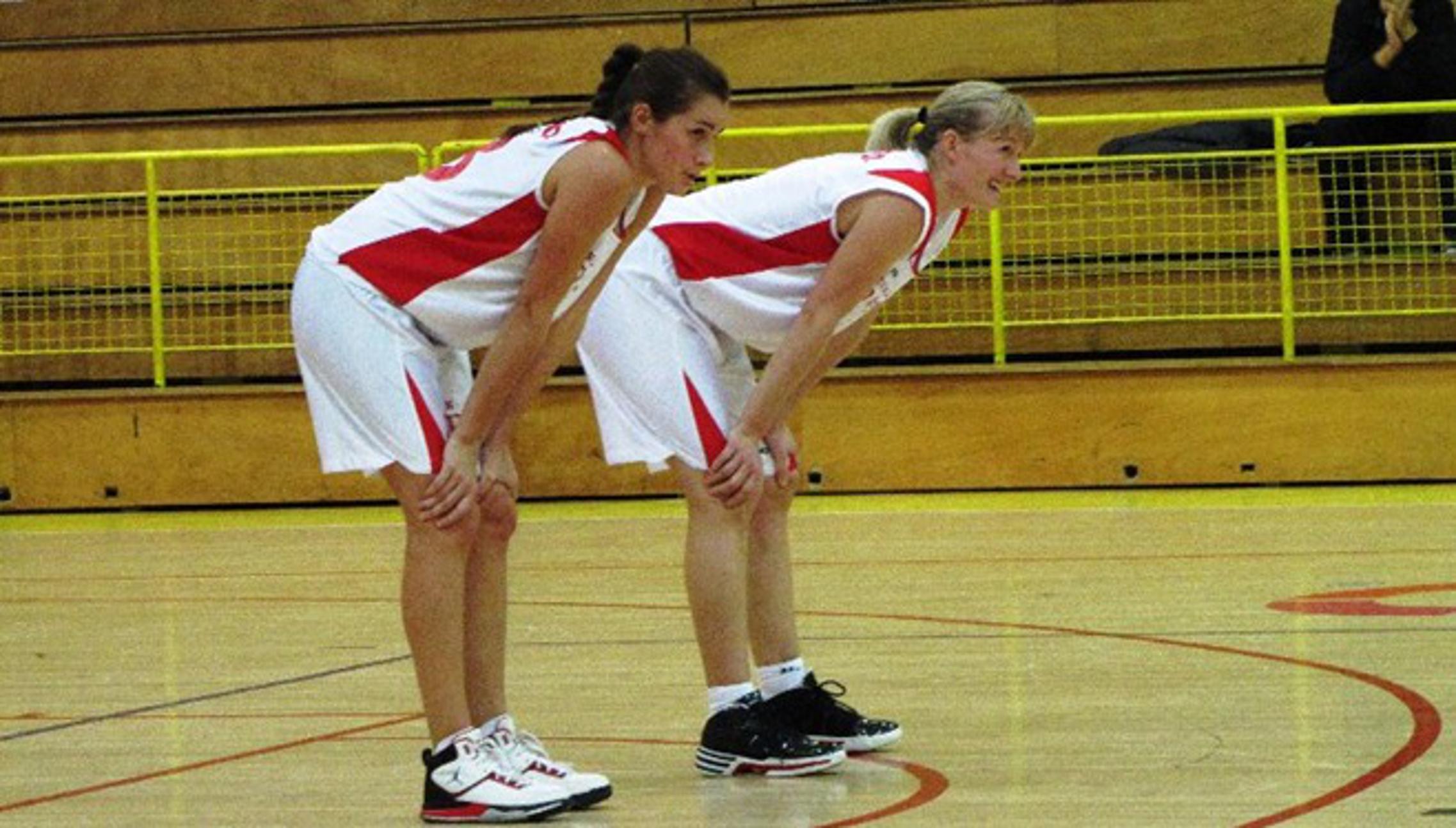 Ana Alar i Kristina Pehar - dvije najiskusnije košarkašice Broda