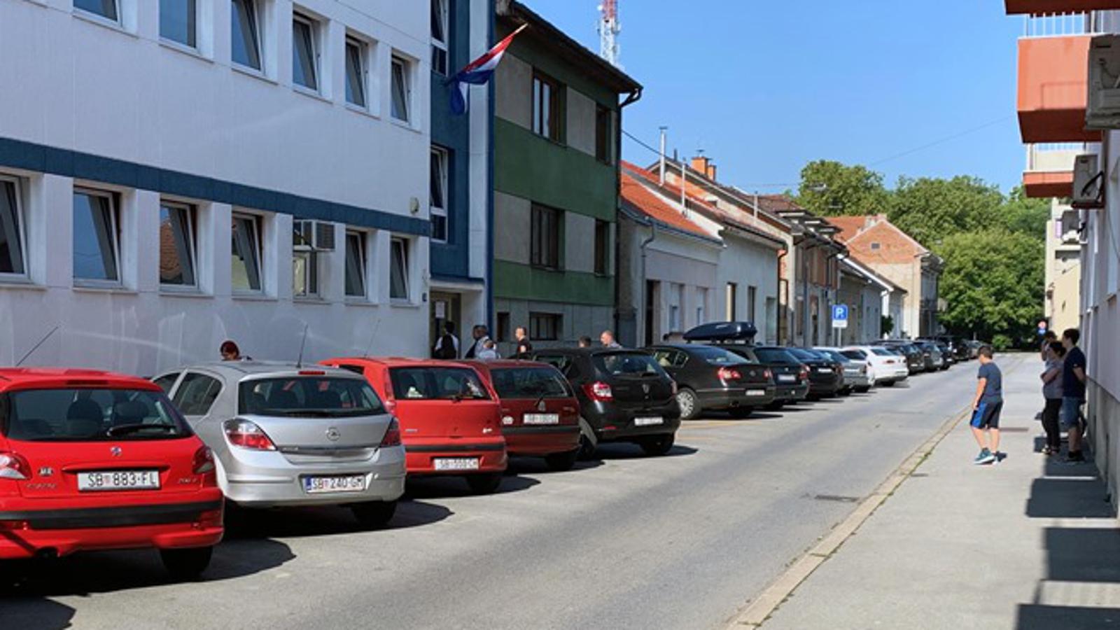Mažuranićeva ulica u Slavonskom Brodu, 16. srpnja oko devet sati ujutro