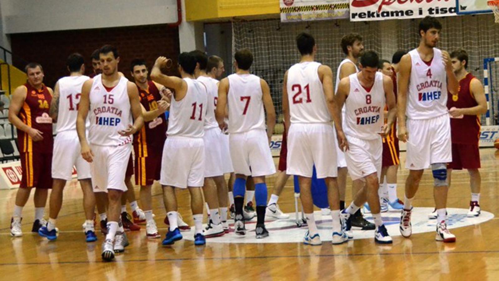 Košarkaška reprezentacija Hrvatske u SD Vijuš odigrat će dvije utakmice s Kanadom