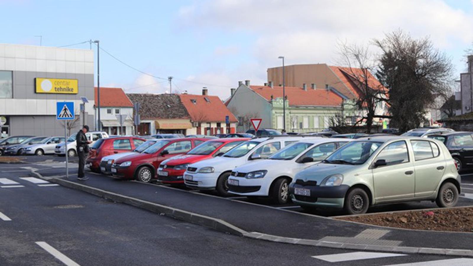 Najnovije gradsko parkiralište u Strossmayerovoj ulici