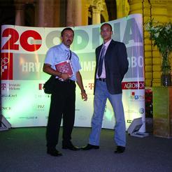 Tomašević (lijevo) je bio jedini brodski predstavnik na Velikom festivalu sporta