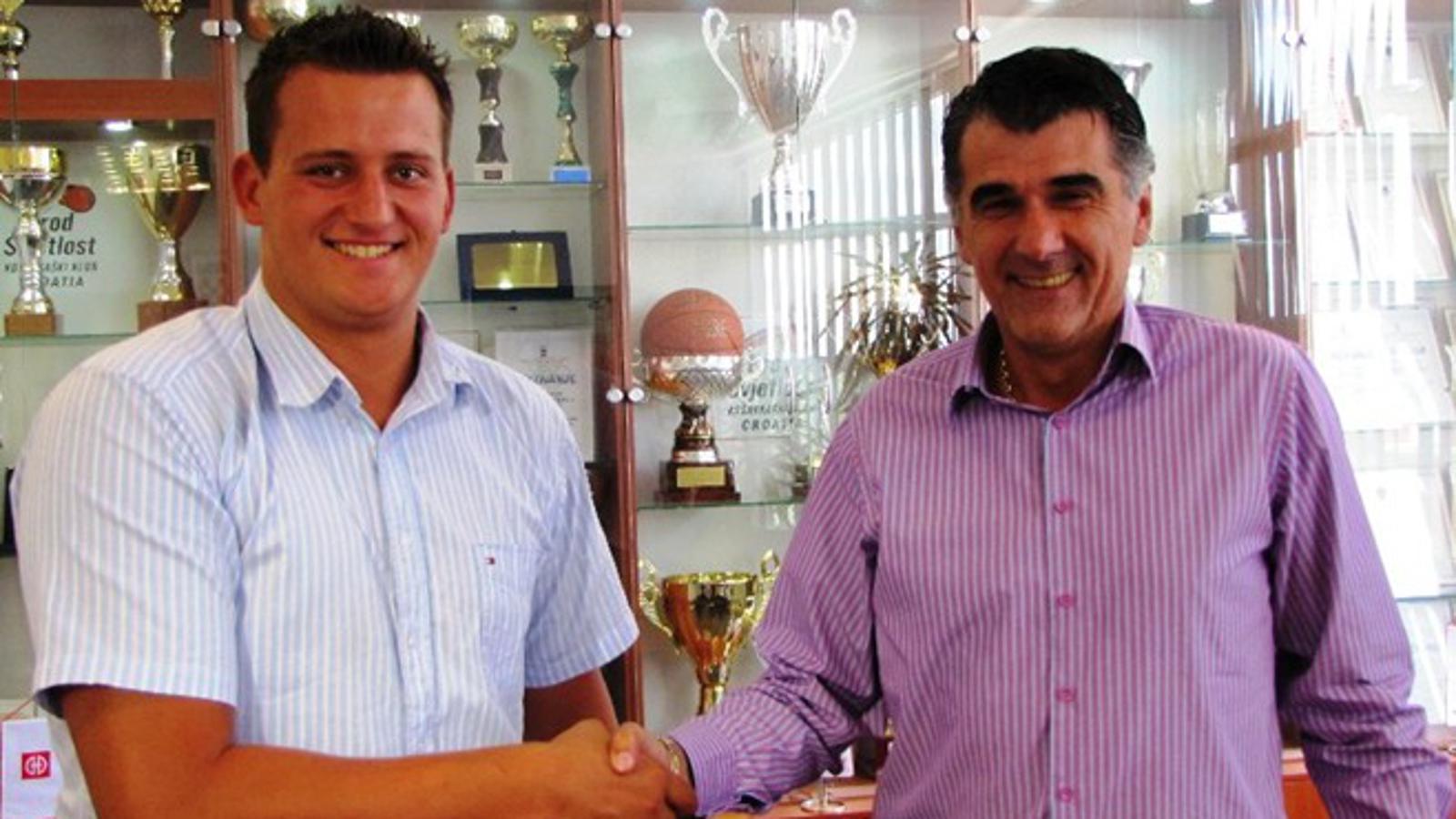 Marijo Hajdić (lijevo) i Ivica Kardum