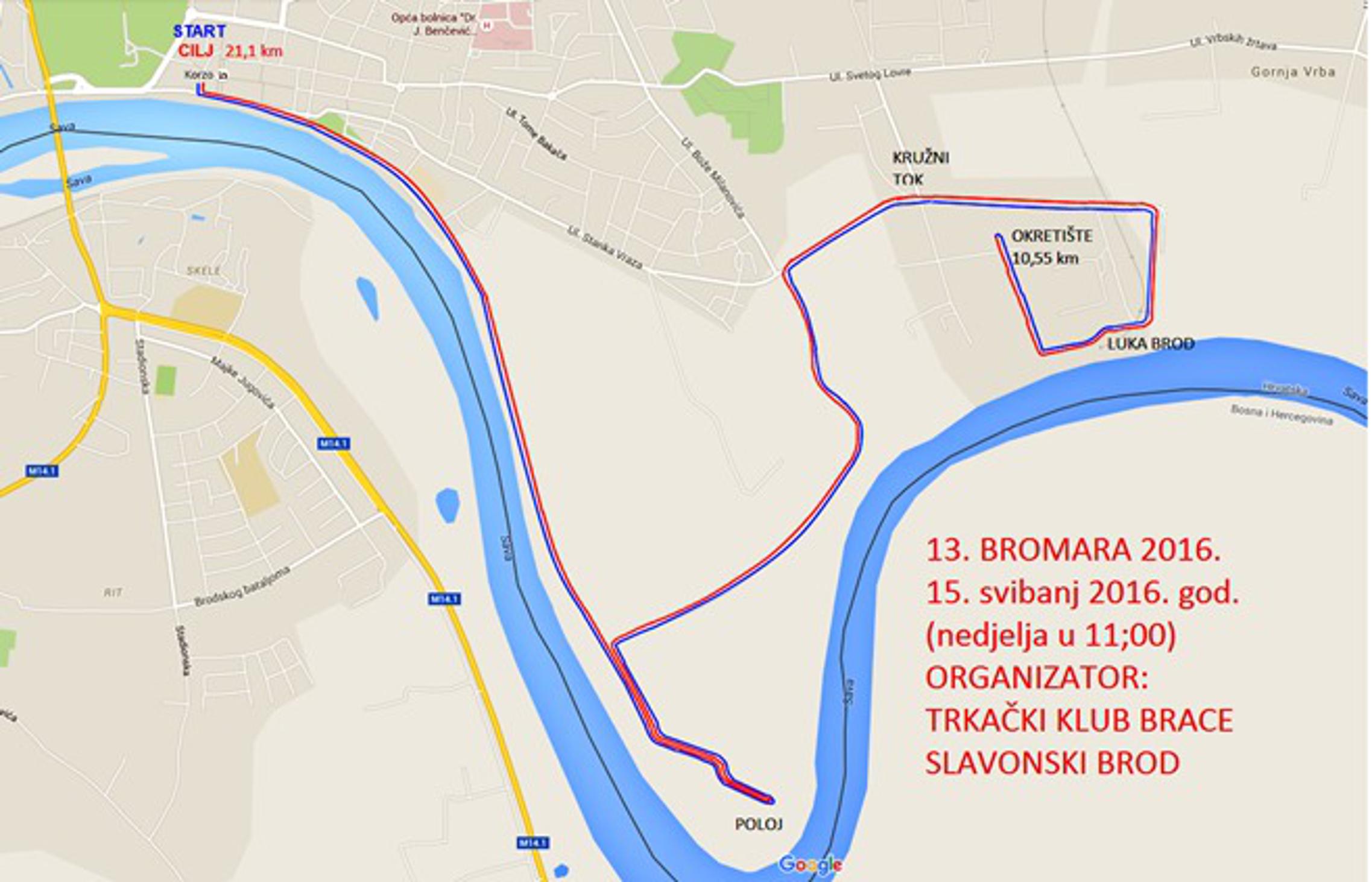 Trasa 13. Bromare