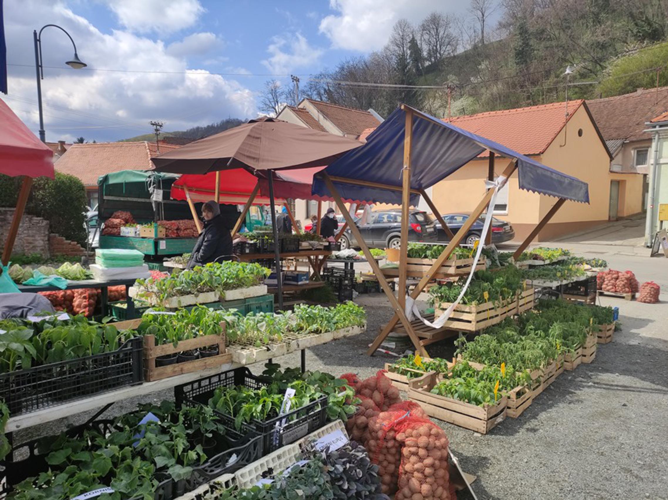 Zelena tržnica u Požegi