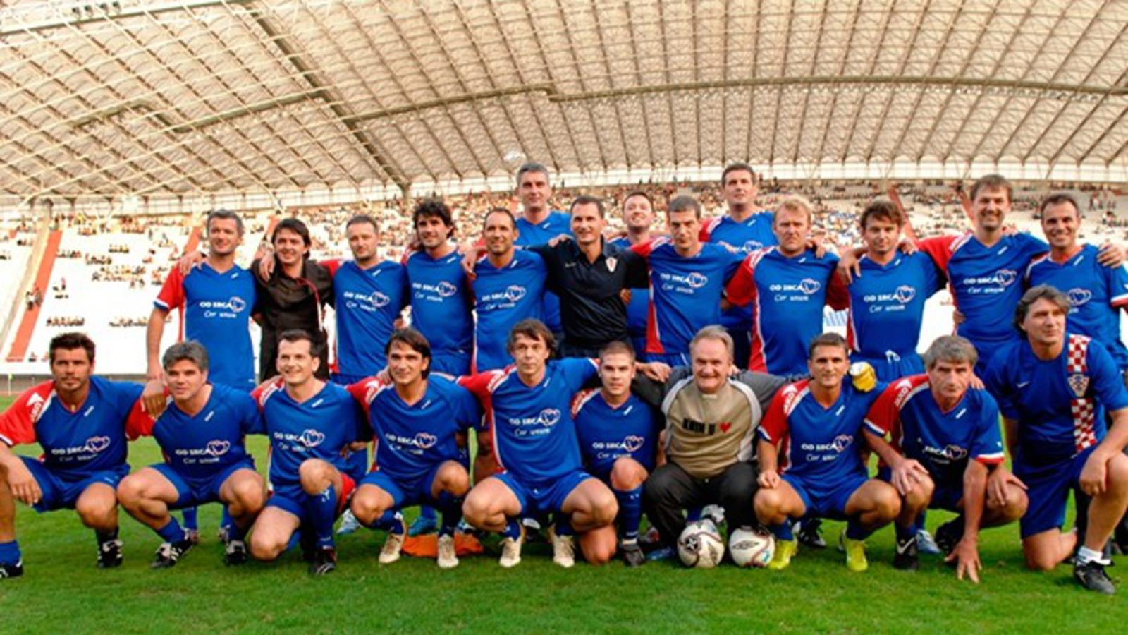 Humane zvijezde Hrvatske snimljene na stadionu Poljud