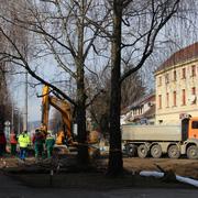 Izgradnja kružnog toka na uglu ulica Ljudevita Gaja i Miroslava Kraljevića u Novoj Gradiškoj